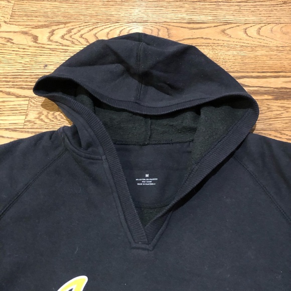 Iowa Hawkeyes Hooded Sweatshirt Black Gold - Picture 3 of 8